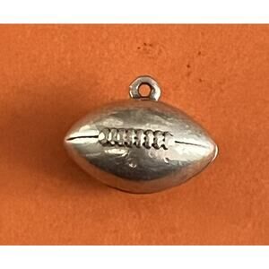 James Avery Retired Sterling Silver Football Charm